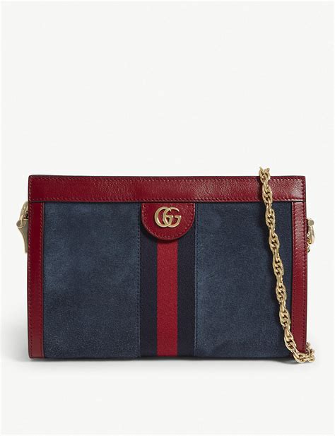 gucci blue ophidia bag|Gucci ophidia suede bag.